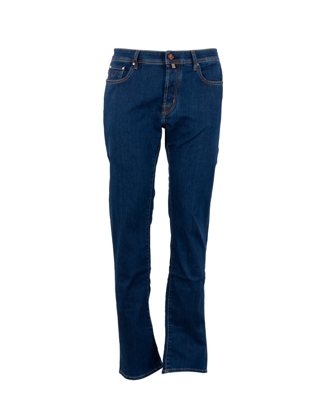 shop JACOB COHEN  Jeans: Jacob Cohen jeans "Bard".
Logo ricamato sul taschino.
Passanti al punto vita.
Chiusura con bottoni.
Bottone con logo a rilievo e finitura rame.
Patta interna ricamata con nome del pantalone e citazione del fondatore.
Salpa in cavallino con logo ricamato in ecopelle dal colore a contrasto.
Include bandana con stampa maiolica e rocchetto di filo
Profumati con l’esclusiva fragranza Jacob Cohën.
Composizione: 92% cotone, 6% elastomultiestere.
Made in Italy.. S3623 BARD-826D number 92410